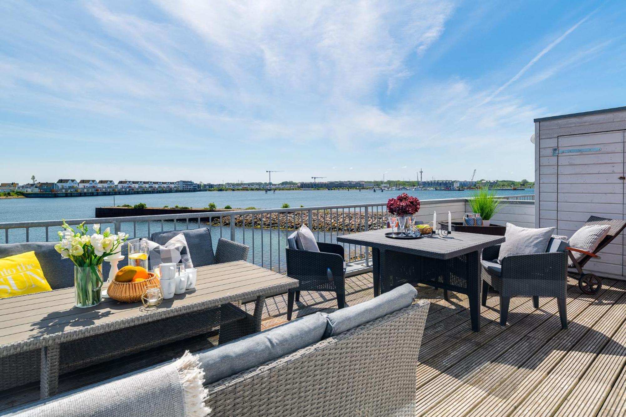Ferienwohnung Harbourviews Olpenitz Exterior foto