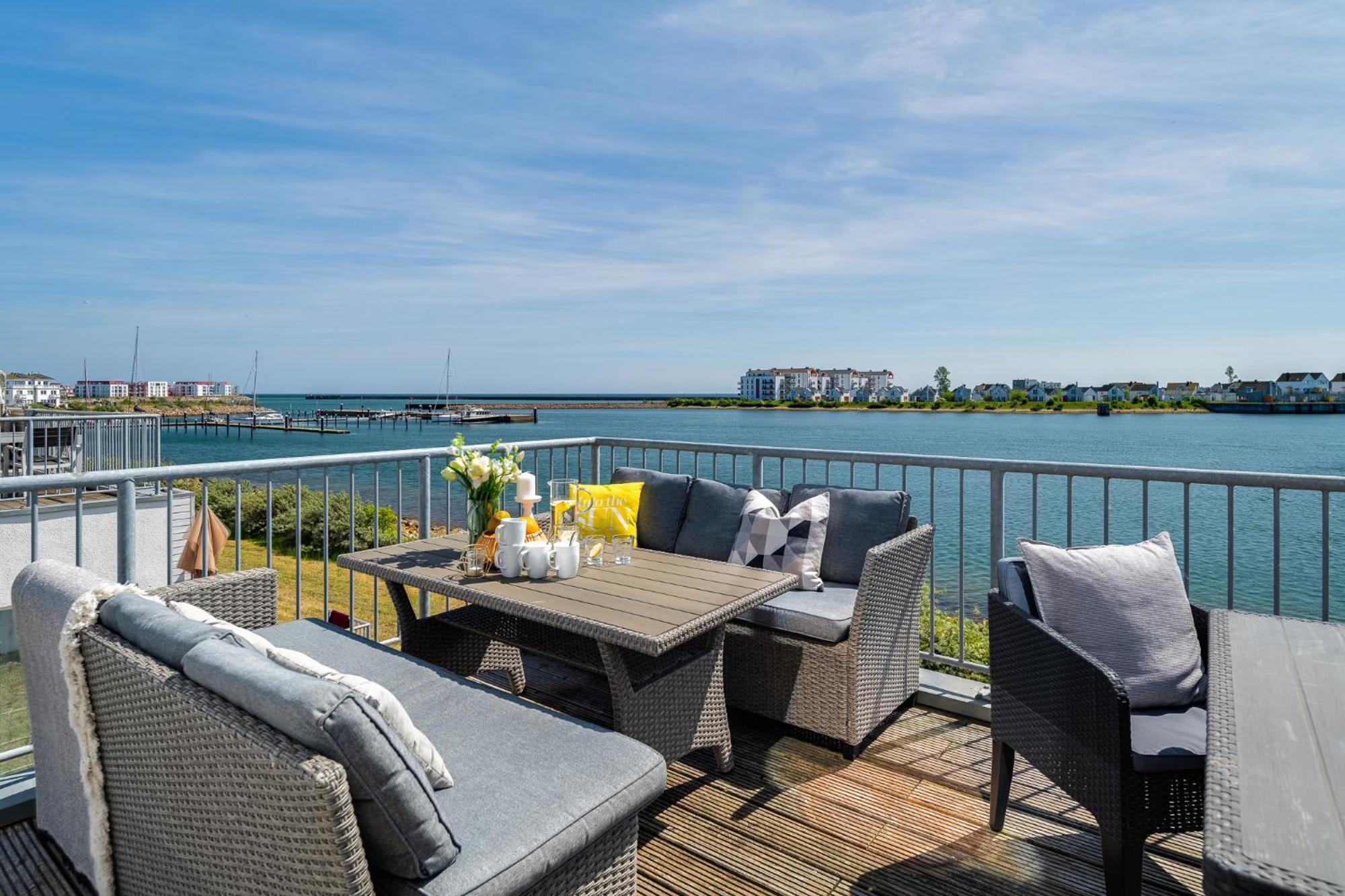 Ferienwohnung Harbourviews Olpenitz Exterior foto